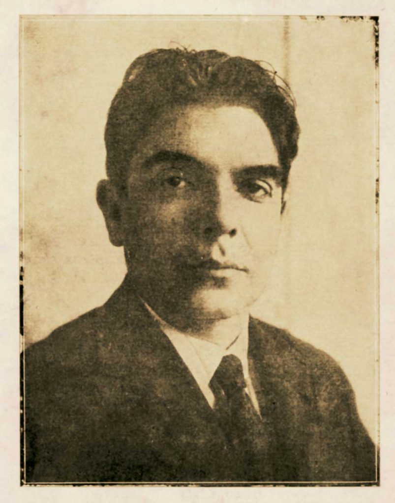 Foto de Mário Leite Rodrigues, irmão de Nelson Rodrigues retirada do livro