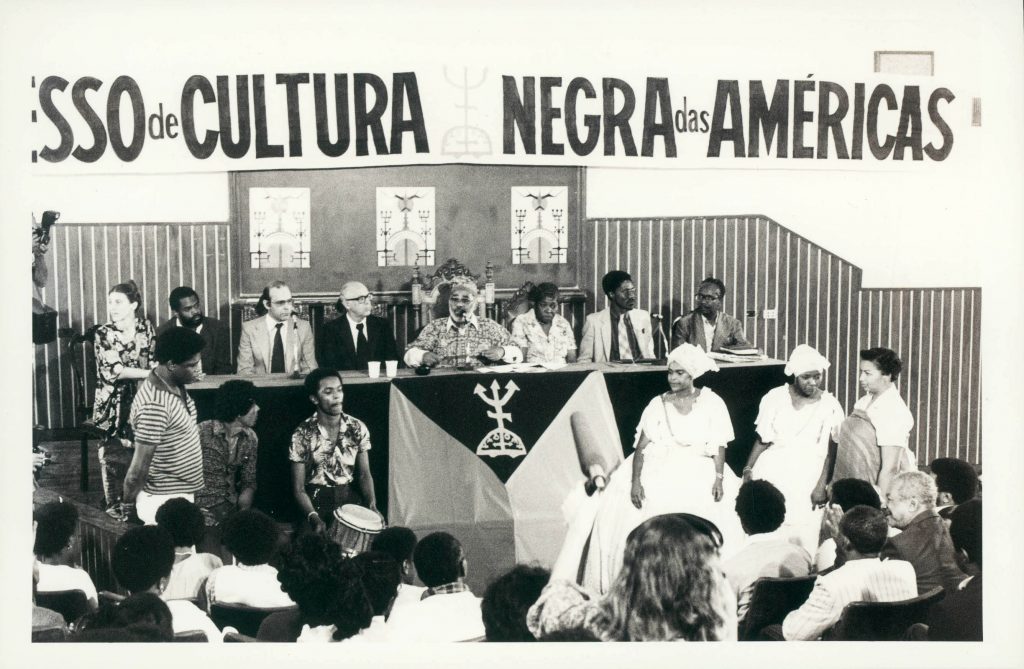 3º Congresso de Cultura Negra das Américas em São Paulo, 1982.